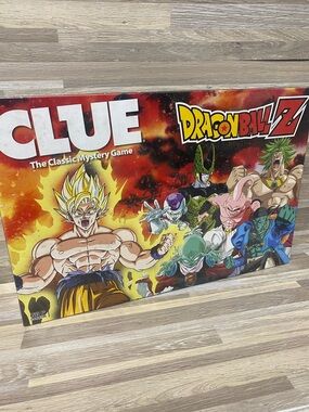 Clue Dragon Ball Z Edition Board Game - Dragon Ball Z anime